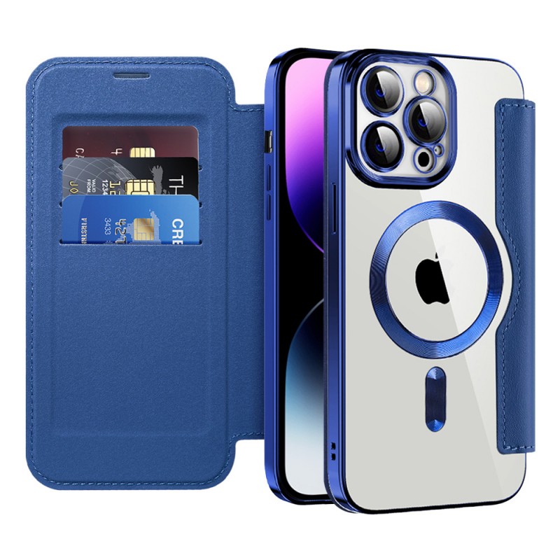 Wireless Charging Wallet Flip Phone Case